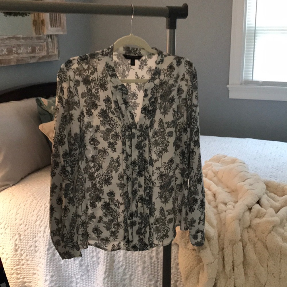 Flower Patterned Blouse